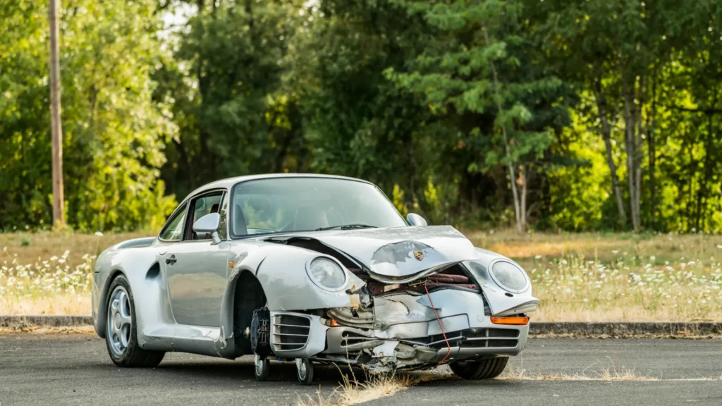 sælg defekt porsche
