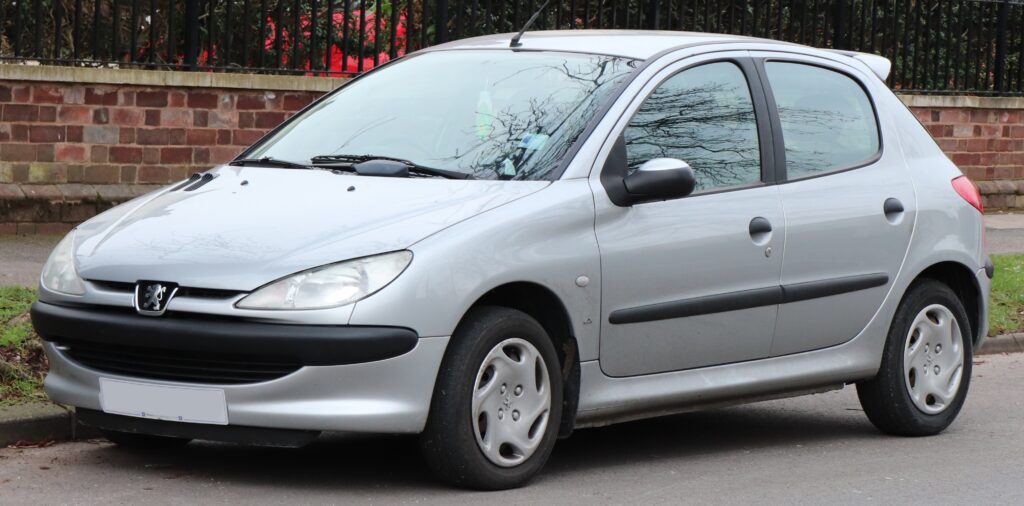 Sælg gammel Peugeot